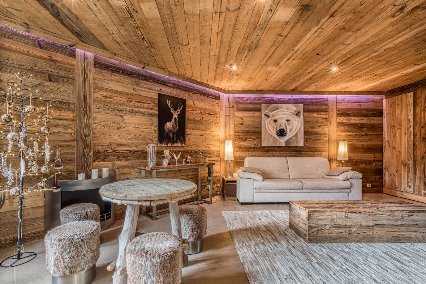 Chaleureux appartement en station